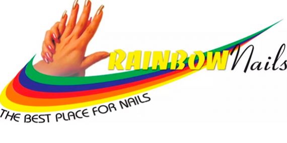 rainbow nails logo